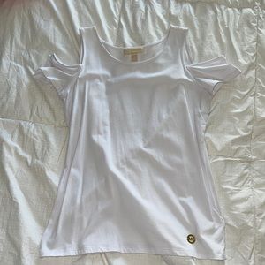 NWOT Michael Kors Open Shoulder Top - Size S
